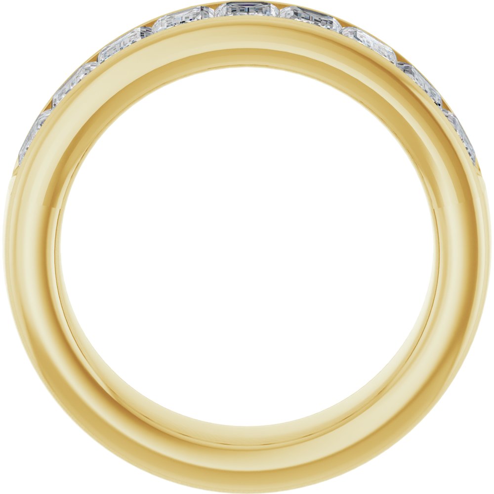 14K Yellow Gold 2 3/4 CTW Lab-Grown Diamond Anniversary Band