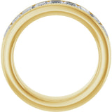 14K Yellow Gold 2 3/4 CTW Lab-Grown Diamond Anniversary Band