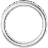14K White Gold 2 3/4 CTW Lab-Grown Diamond Anniversary Band