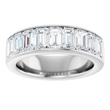14K White Gold 2 3/4 CTW Lab-Grown Diamond Anniversary Band