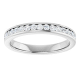 14K White Gold 1/3 CTW Lab-Grown Diamond Anniversary Band