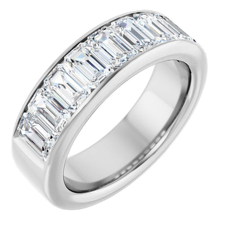 14K White Gold 2 3/4 CTW Lab-Grown Diamond Anniversary Band