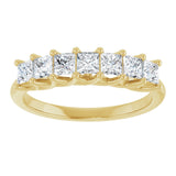 14K Yellow 9/10 CTW Natural Diamond Anniversary Band