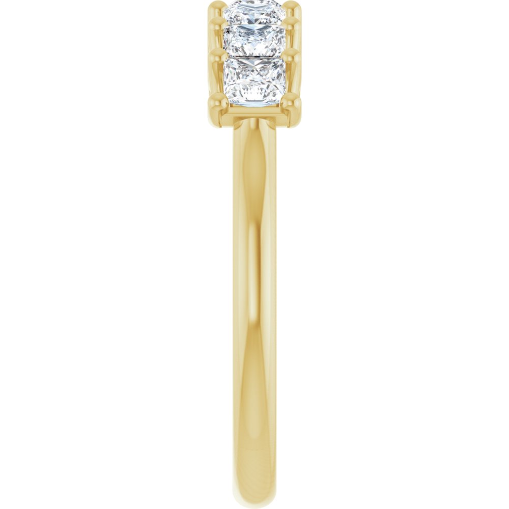 14K Yellow 9/10 CTW Natural Diamond Anniversary Band