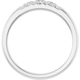 14K White 1/3 CTW Lab-Grown Diamond Anniversary Band