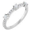 14K White 1/3 CTW Natural Diamond Anniversary Band