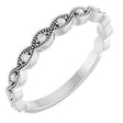 14K White Gold .07 CTW Natural Diamond Anniversary Band