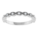 Platinum .07 CTW Natural Diamond Anniversary Band