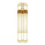 14K Yellow .06 CTW Natural Diamond Mens Band
