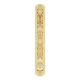14K Yellow Gold 3 mm Patterned Band