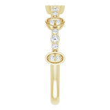 14K Yellow 1/5 CTW Natural Diamond Anniversary Band