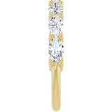 14K Yellow Gold 1 1/3 CTW Lab-Grown Diamond Anniversary Band