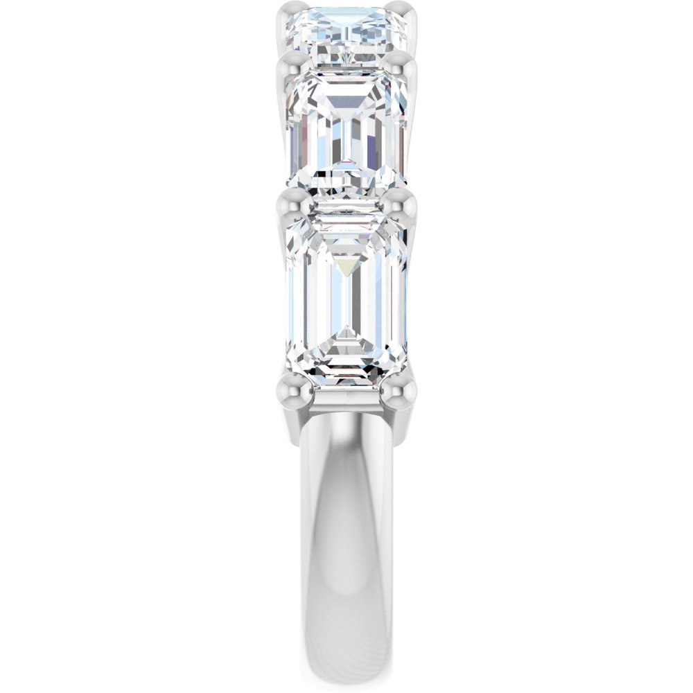 14K White Gold 3 5/8 CTW Lab-Grown Diamond Anniversary Band