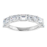 14K White Gold 2 1/6 CTW Lab-Grown Diamond Anniversary Band