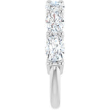 14K White Gold 2 1/5 CTW Lab-Grown Diamond Anniversary Band