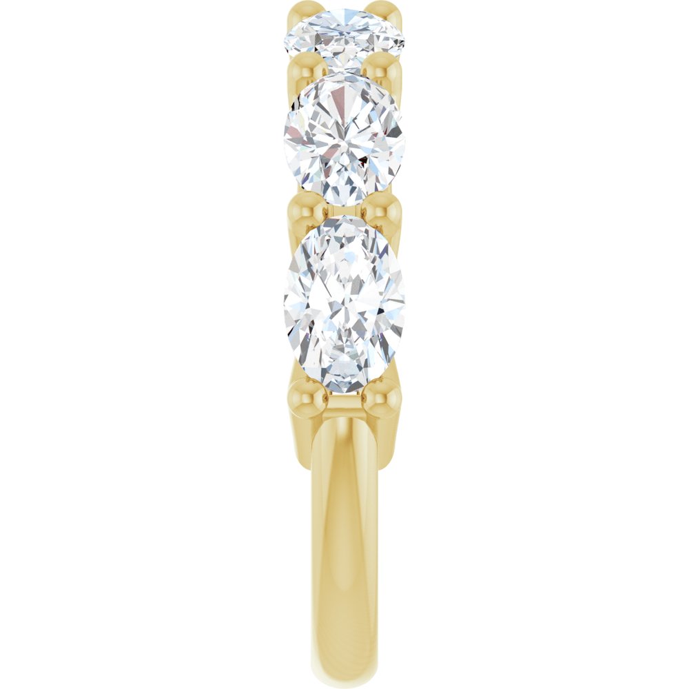14K Yellow Gold 2 1/5 CTW Lab-Grown Diamond Anniversary Band