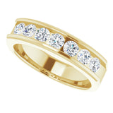 14K Yellow 1 CTW Natural Diamond Band