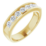 14K Yellow 1 CTW Natural Diamond Band