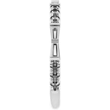 14K White Gold 3/8 CTW Lab-Grown Diamond Anniversary Band