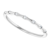 14K White Gold .07 CTW Lab-Grown Diamond Stackable Ring