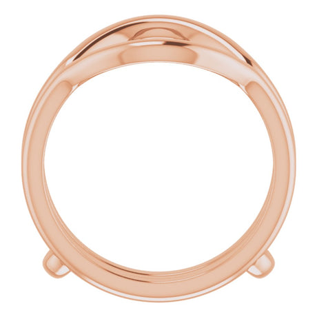 14K Rose  Ring Guard