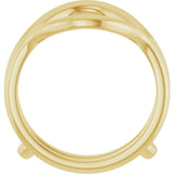 14K Yellow  Ring Guard