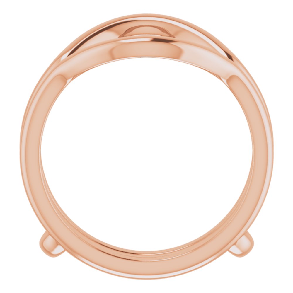 14K Rose  Ring Guard