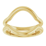 14K Yellow  Ring Guard