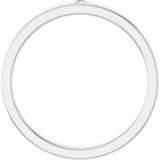 Sterling Silver .02 CTW Natural Diamond Family Stackable Ring