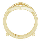 14K Yellow Ring Guard