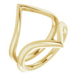 14K Yellow Ring Guard