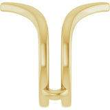 14K Yellow Ring Guard