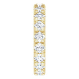 14K Yellow Gold 2 CTW Lab-Grown Diamond Eternity Band