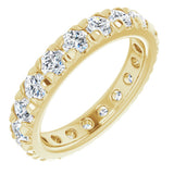 14K Yellow Gold 2 CTW Lab-Grown Diamond Eternity Band