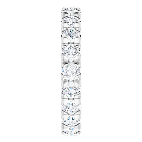 14K White Gold 2 1/8 CTW Lab-Grown Diamond Eternity Band Size 6