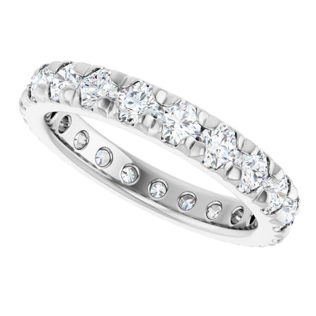 14K White Gold 2 1/5 CTW Lab-Grown Diamond Eternity Band