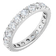 14K White Gold 2 1/5 CTW Lab-Grown Diamond Eternity Band