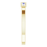 14K Yellow 1/5 CTW Natural Diamond Stackable Ring