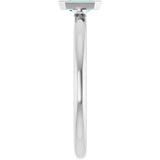 14K White Natural Aquamarine Stackable Ring