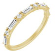 14K Yellow Gold 3/8 CTW Lab-Grown Diamond Anniversary Band