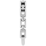Sterling Silver Chain Link Ring
