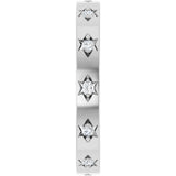 14K White 1/6 CTW Natural Diamond Eternity Band Size 7