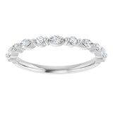 14K White Gold 1/3 CTW Lab-Grown Diamond Anniversary Band