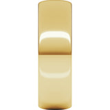 10K Yellow Gold 6 mm Lightweight Half Round Band