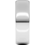 Continuum Sterling Silver 6 mm Lightweight Half Round Band Size 8