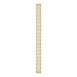 14K Yellow 1/5 CTW Natural Diamond Vertical Bar Pendant