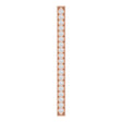 14K Rose 1/5 CTW Natural Diamond Vertical Bar Pendant