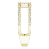 14K Yellow Gold 1/3 CTW Natural Diamond Ring