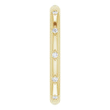 14K Yellow .06 CTW Natural Diamond Eternity Band