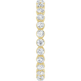 14K Yellow Gold 3/4 CTW Lab-Grown Diamond  Eternity Band